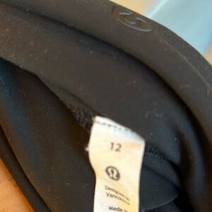 Black lululemon legging